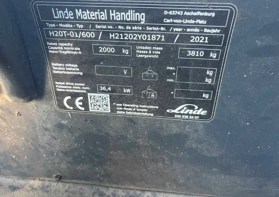 Linde H20T-01/600 - Dujinis krautuvas: foto 4 Linde H20T-01/600 - Dujinis krautuvas: foto 4