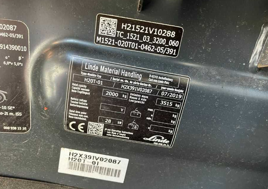 Linde H20T-01 - Dujinis krautuvas: foto 4 Linde H20T-01 - Dujinis krautuvas: foto 4