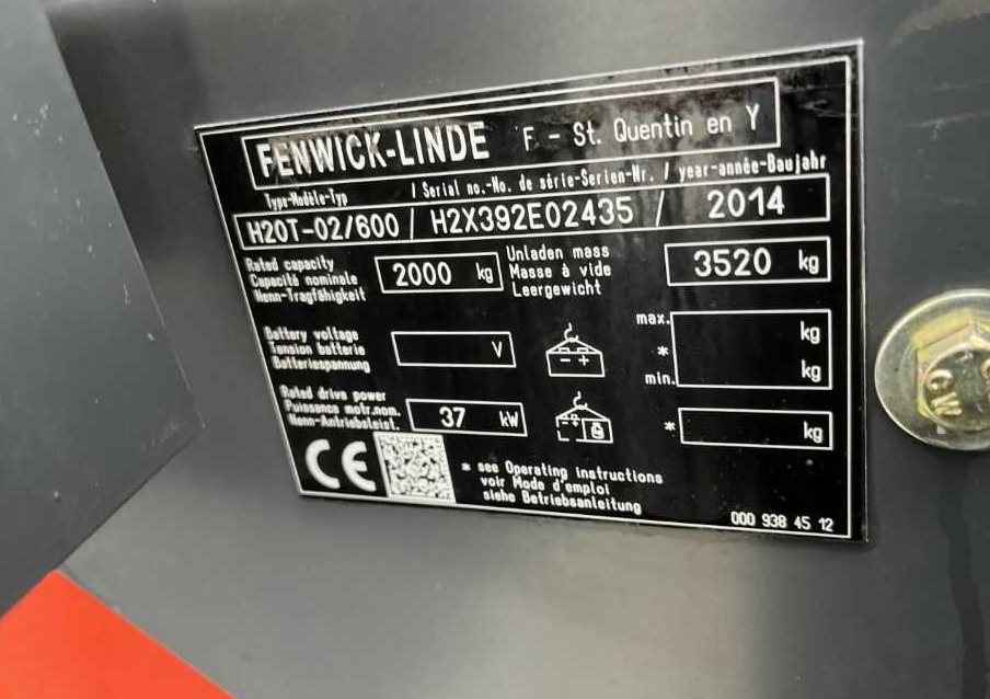 Linde H20T-02/600 - Dujinis krautuvas: foto 3 Linde H20T-02/600 - Dujinis krautuvas: foto 3