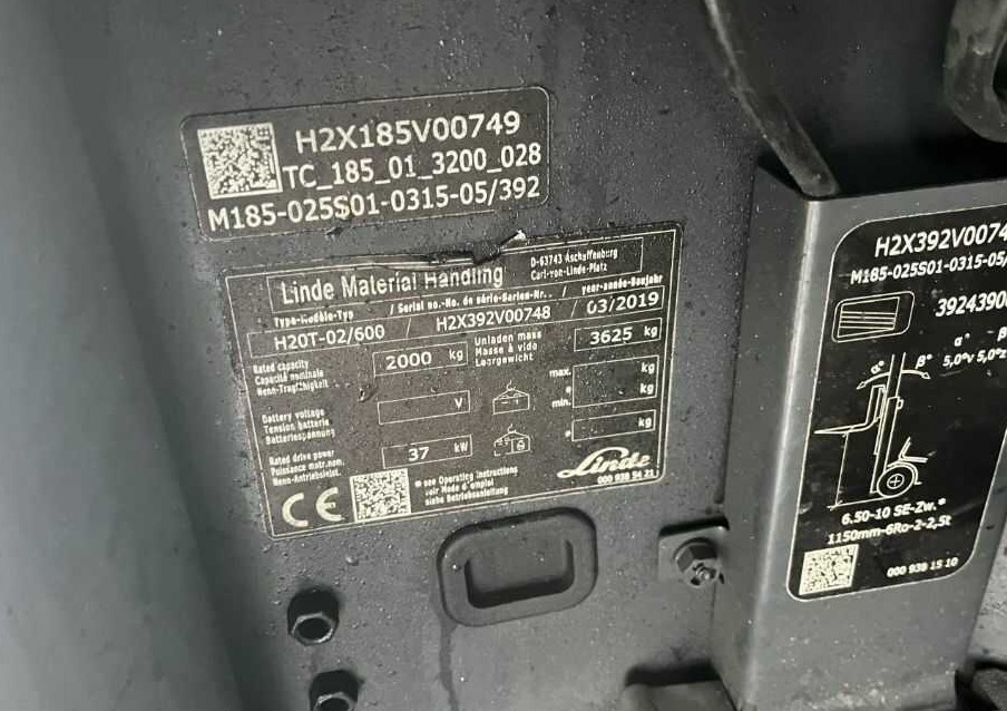 Linde H20T-02/600 - Dujinis krautuvas: foto 4 Linde H20T-02/600 - Dujinis krautuvas: foto 4