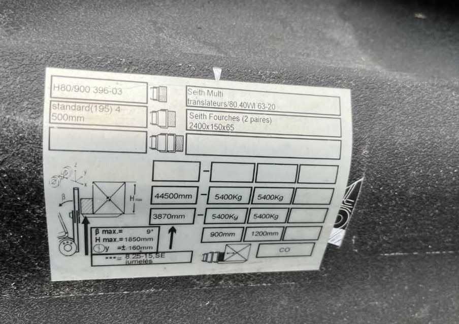 Linde H80T-02/900 lizingą Linde H80T-02/900: foto 8