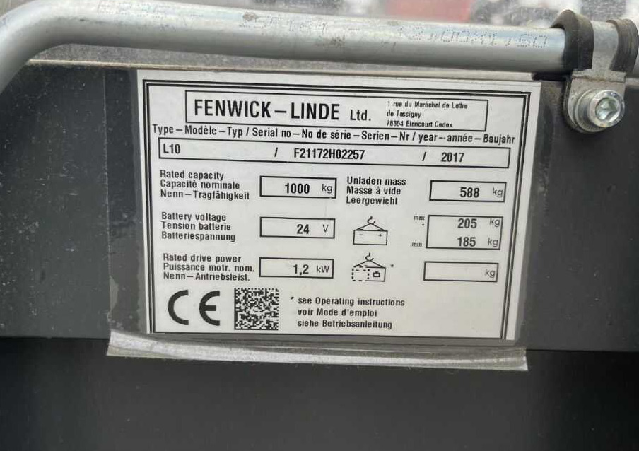 Linde L10 - Keltuvas: foto 4 Linde L10 - Keltuvas: foto 4