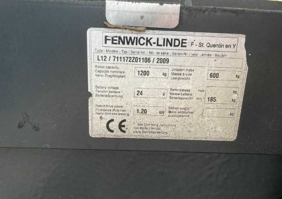 Linde L10 - Keltuvas: foto 4 Linde L10 - Keltuvas: foto 4