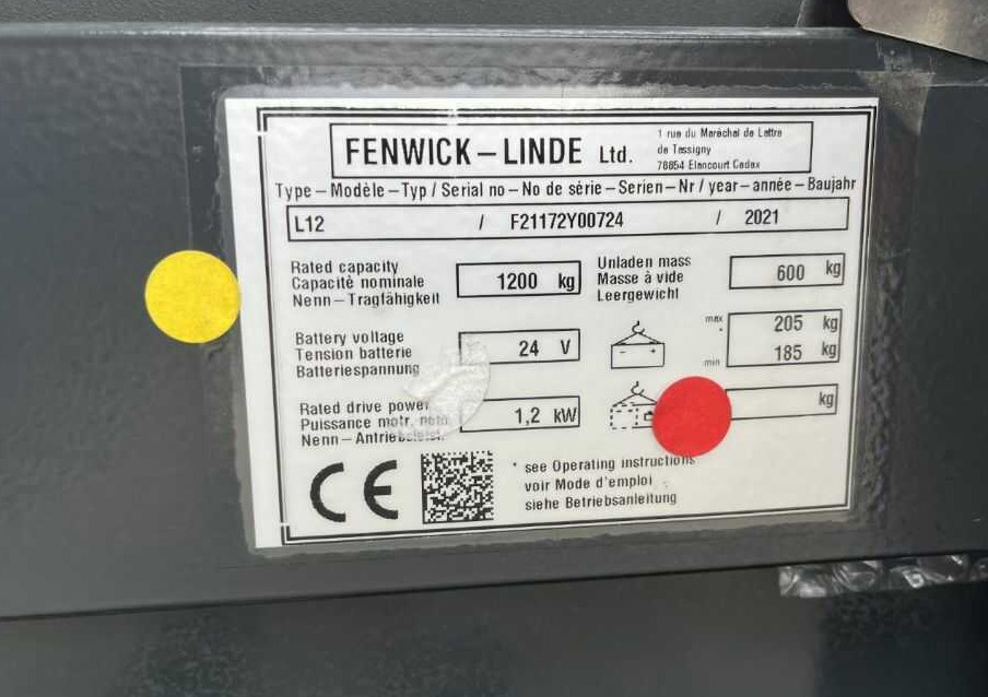 Linde L12 - Keltuvas: foto 4 Linde L12 - Keltuvas: foto 4