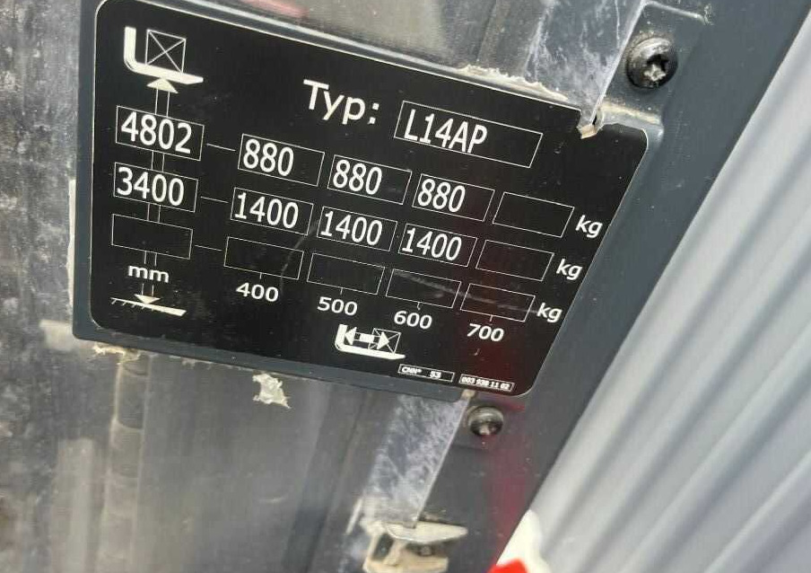 Linde L14AP - Keltuvas: foto 5 Linde L14AP - Keltuvas: foto 5