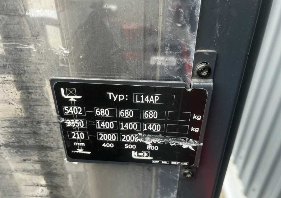 Linde L14APi - Keltuvas: foto 5 Linde L14APi - Keltuvas: foto 5