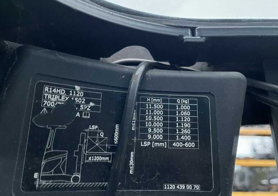 Linde R14HD-01 - Keltuvas: foto 3 Linde R14HD-01 - Keltuvas: foto 3