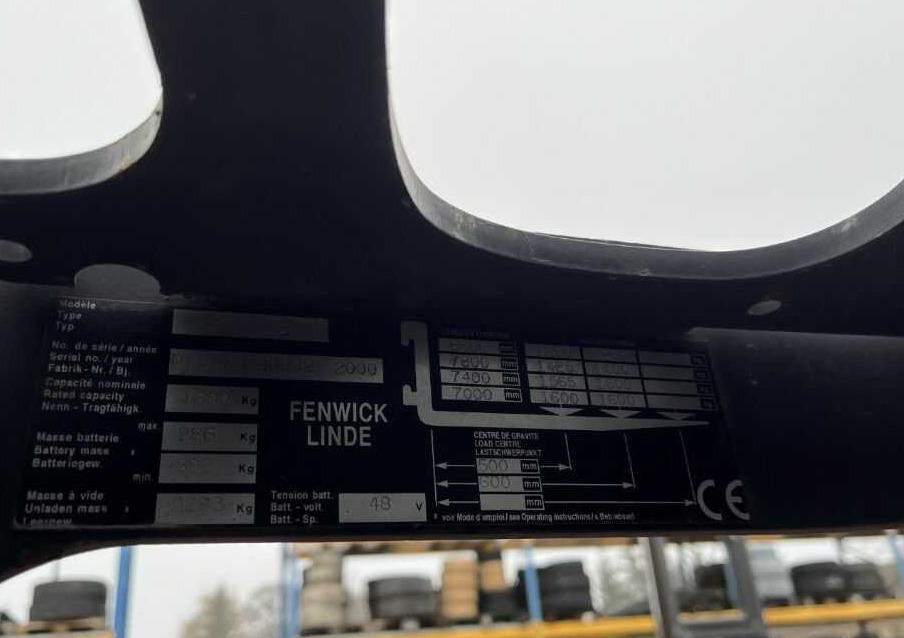 Linde R16-02 - Krautuvas su šakėmis: foto 4 Linde R16-02 - Krautuvas su šakėmis: foto 4