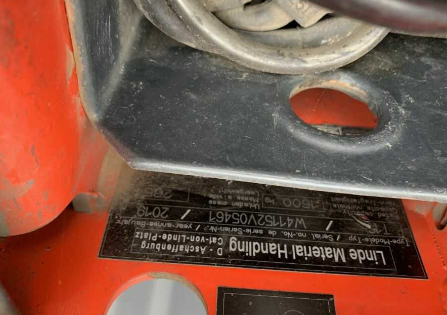 Linde T16 - Padėklų krautuvas: foto 4 Linde T16 - Padėklų krautuvas: foto 4