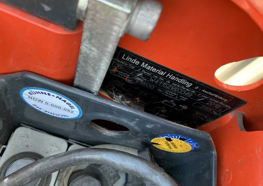 Linde T16 - Padėklų krautuvas: foto 4 Linde T16 - Padėklų krautuvas: foto 4