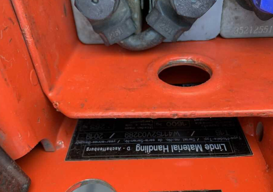 Linde T16 - Padėklų krautuvas: foto 4 Linde T16 - Padėklų krautuvas: foto 4