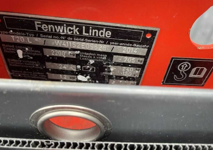 Linde T20 - Padėklų krautuvas: foto 4 Linde T20 - Padėklų krautuvas: foto 4