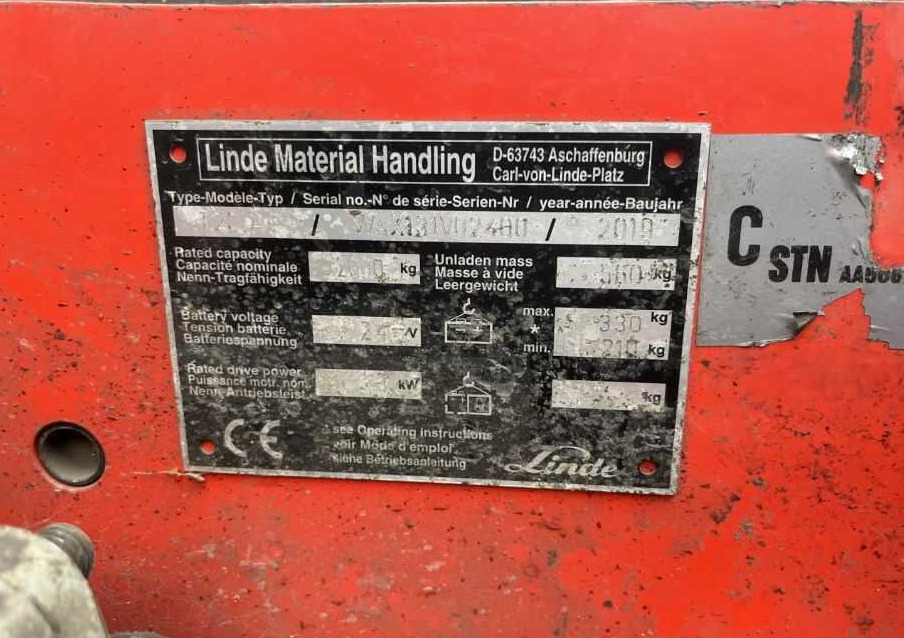 Linde T20AP - Padėklų krautuvas: foto 4 Linde T20AP - Padėklų krautuvas: foto 4