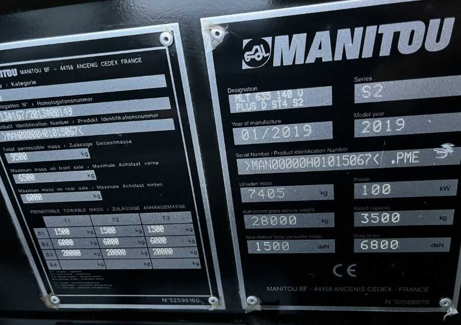 Manitou MLT635 140V - Teleskopinis krautuvas: foto 4 Manitou MLT635 140V - Teleskopinis krautuvas: foto 4
