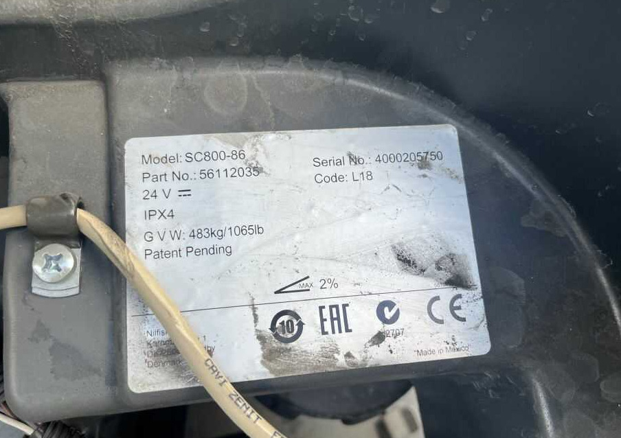 Nilfisk SC600 - Grindų plovimo mašina: foto 5 Nilfisk SC600 - Grindų plovimo mašina: foto 5