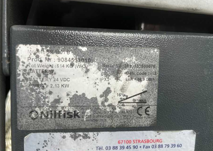 Nilfisk SR1301B - Pramoninis siurblys: foto 4 Nilfisk SR1301B - Pramoninis siurblys: foto 4