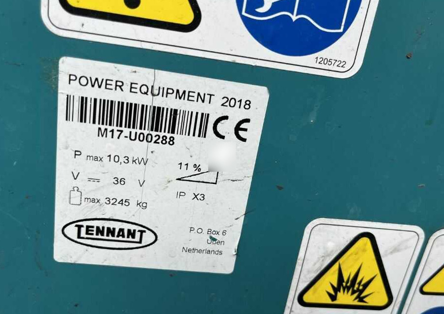 Tennant M17 - Pramoninis siurblys: foto 4 Tennant M17 - Pramoninis siurblys: foto 4