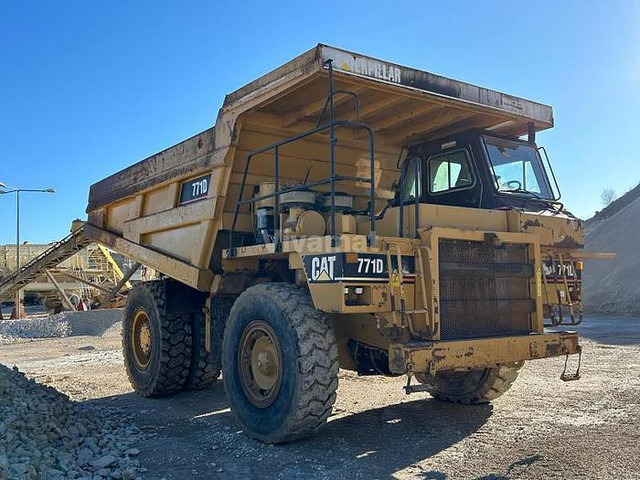 Caterpillar 771D - Savivartis: foto 1 Caterpillar 771D - Savivartis: foto 1