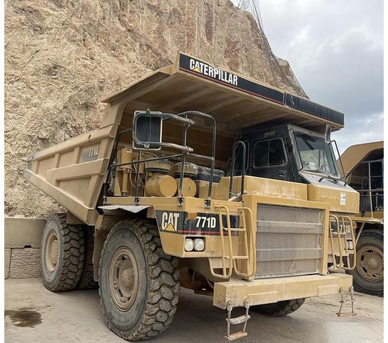 Caterpillar 771D - Savivartis: foto 1 Caterpillar 771D - Savivartis: foto 1
