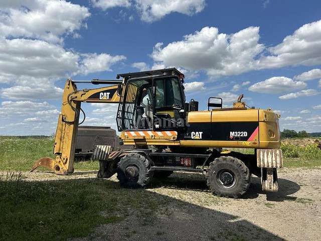 Caterpillar M322D VAH - Ekskavatorius: foto 1 Caterpillar M322D VAH - Ekskavatorius: foto 1