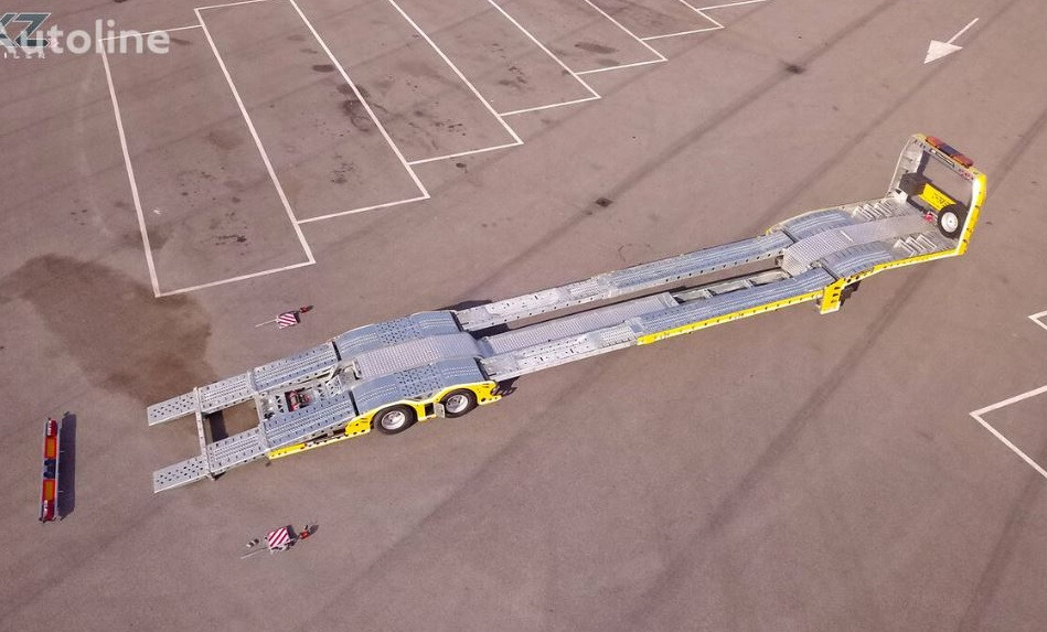 Nauja Autovežis puspriekabė pervežimui sunkiosios technikos VEGA-S (2 AXLE TRUCK CARRIER): foto 8