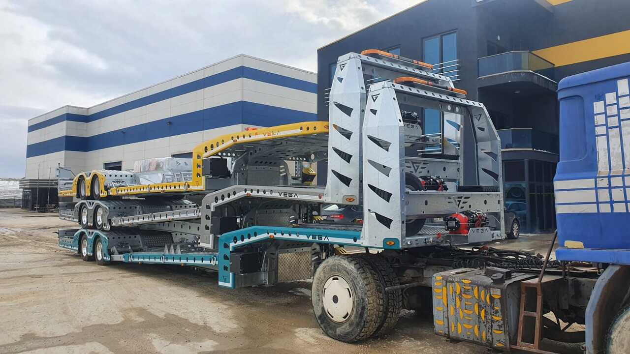 Nauja Autovežis puspriekabė pervežimui sunkiosios technikos VEGA-S (2 AXLE TRUCK CARRIER): foto 10