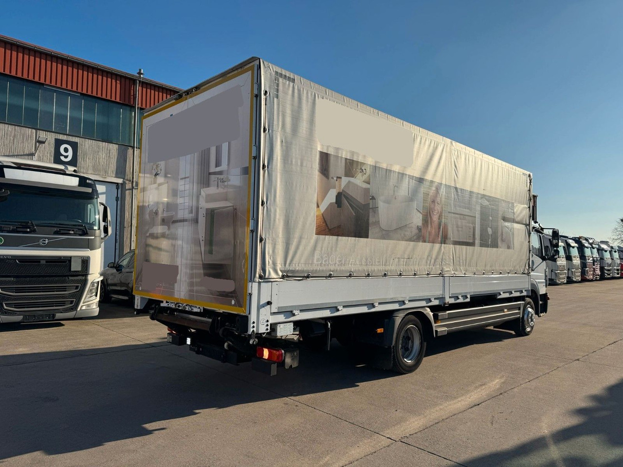 Mercedes-Benz Atego 1221 * PR.PL. * BORDWÄNDE * MOTORBREMSE * - Tentinis sunkvežimis: foto 2 Mercedes-Benz Atego 1221 * PR.PL. * BORDWÄNDE * MOTORBREMSE * - Tentinis sunkvežimis: foto 2
