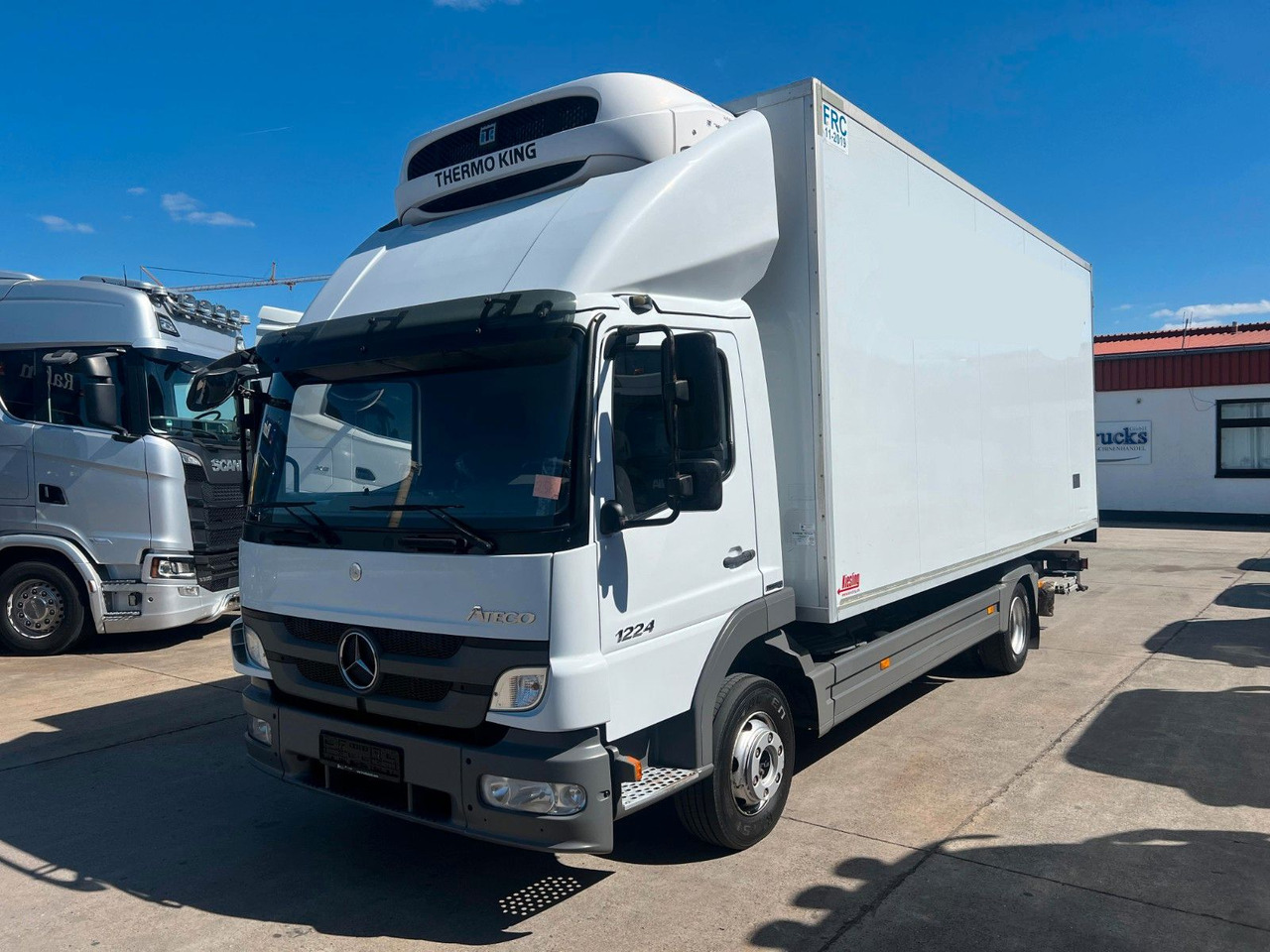 Mercedes-Benz Atego 1224 * KLIMA * THERMO KING * BÄR 1,5t * - Refrižeratorius sunkvežimis: foto 1 Mercedes-Benz Atego 1224 * KLIMA * THERMO KING * BÄR 1,5t * - Refrižeratorius sunkvežimis: foto 1