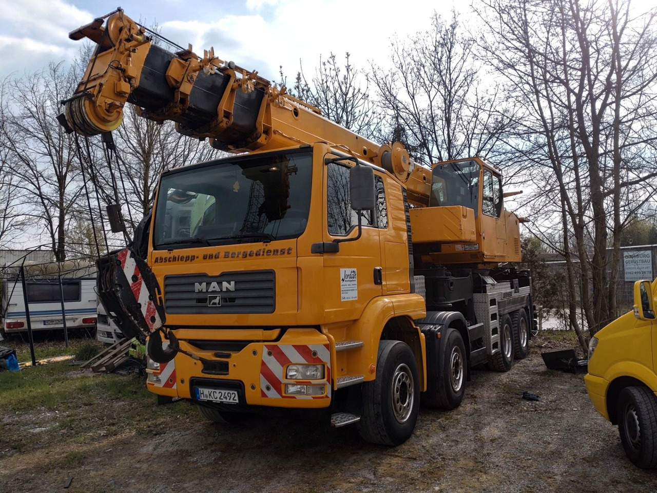 MAN Liebherr LTF 1030-1035-1040 Motor neu - Sunkvežimis su kranu: foto 3 MAN Liebherr LTF 1030-1035-1040 Motor neu - Sunkvežimis su kranu: foto 3
