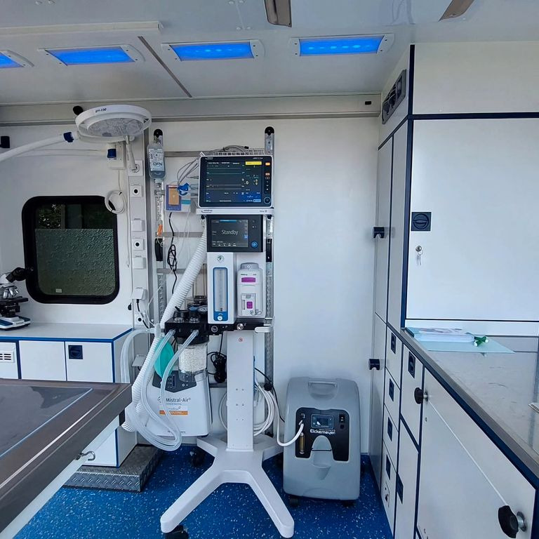 Greitosios pagalbos automobilis Mercedes-Benz Sprinter 519   Tierarzt  Garantie: foto 6