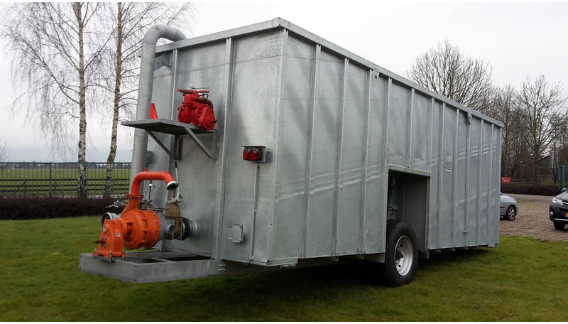 Agomac gegalvaniseerde mest-pompcontainer - Trąšų barstytuvas: foto 1 Agomac gegalvaniseerde mest-pompcontainer - Trąšų barstytuvas: foto 1