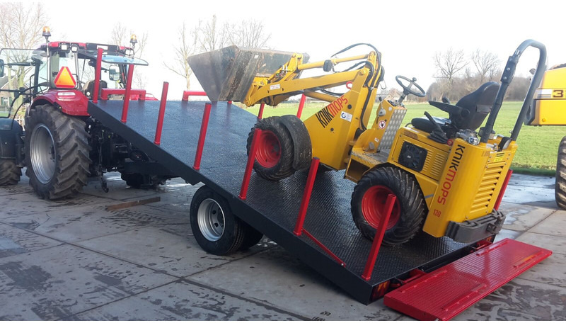 Oprijwagen 10 ton - Platforminė/ Bortinė priekaba: foto 2 Oprijwagen 10 ton - Platforminė/ Bortinė priekaba: foto 2