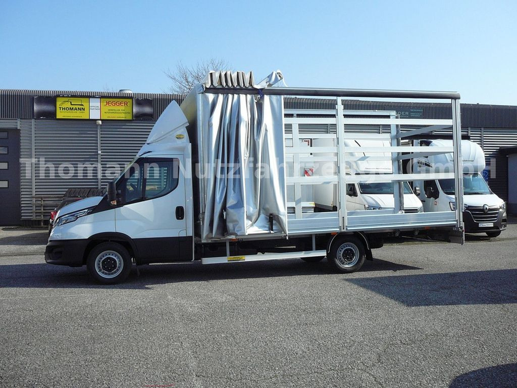 Iveco Daily 35S18 Pritsche Plane Edscha Verdeck - Tentinis mikroautobusas: foto 1 Iveco Daily 35S18 Pritsche Plane Edscha Verdeck - Tentinis mikroautobusas: foto 1