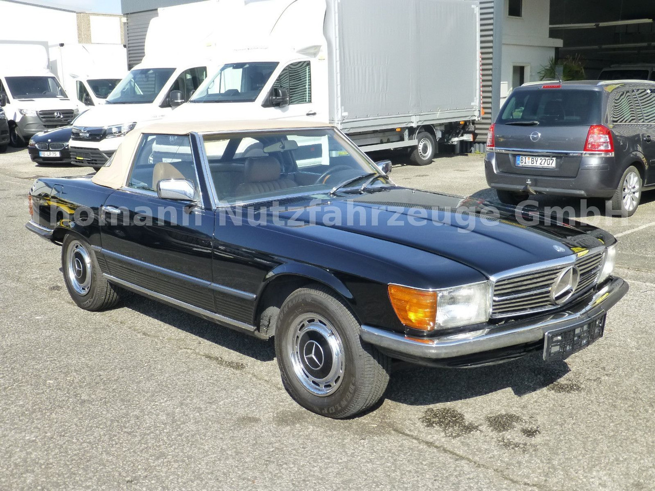 Nauja Lengvasis automobilis Mercedes-Benz 450 SL 107 Roadster Lack und Verdeck Neu!: foto 6