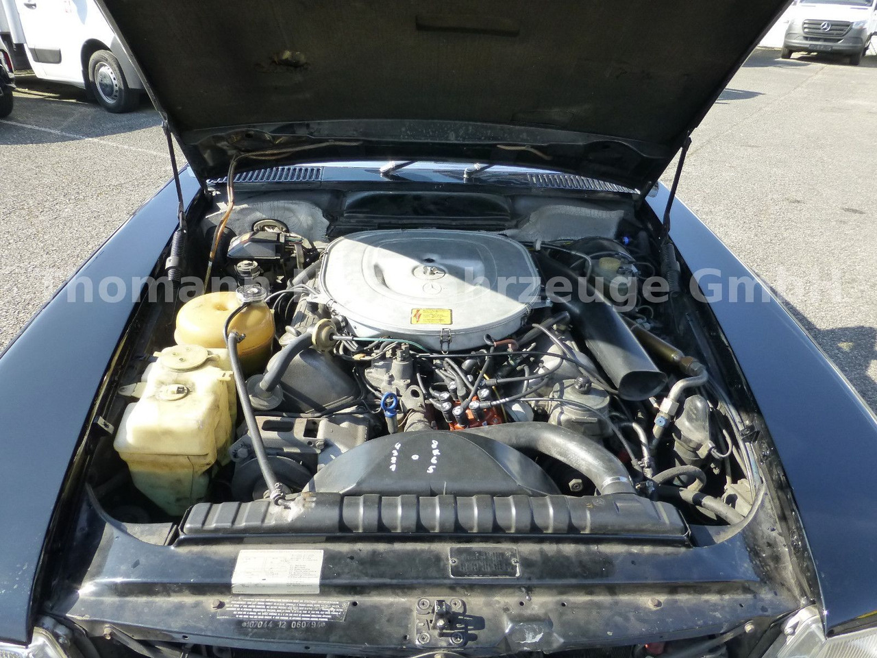 Nauja Lengvasis automobilis Mercedes-Benz 450 SL 107 Roadster Lack und Verdeck Neu!: foto 12