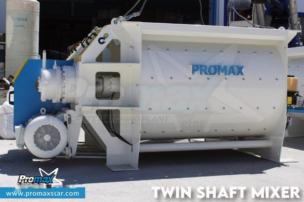 Promax 2m3 / 3m3 / 5m3 TWIN SHAFT MIXER - Betono maišyklė: foto 3 Promax 2m3 / 3m3 / 5m3 TWIN SHAFT MIXER - Betono maišyklė: foto 3