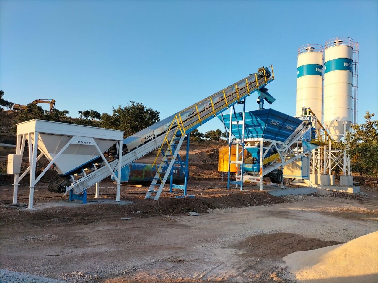 Promax Mobile Concrete Batching Plant PROMAX M60-SNG (60m3/h) - Betono gamykla: foto 1 Promax Mobile Concrete Batching Plant PROMAX M60-SNG (60m3/h) - Betono gamykla: foto 1