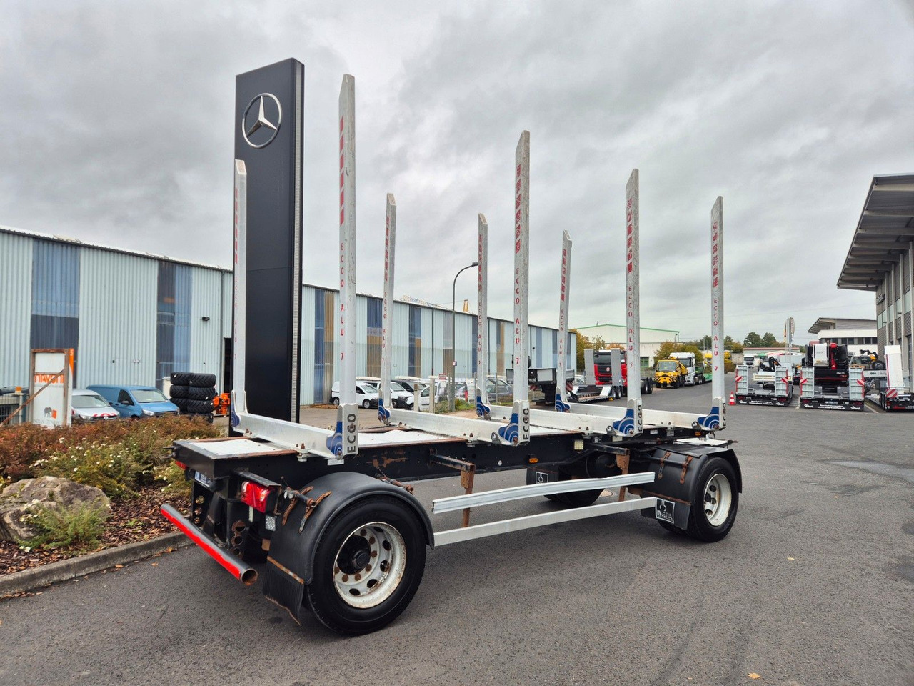 Befa 2S24LZ63 Kurzholzanhänger - Miškovežio priekaba: foto 2 Befa 2S24LZ63 Kurzholzanhänger - Miškovežio priekaba: foto 2