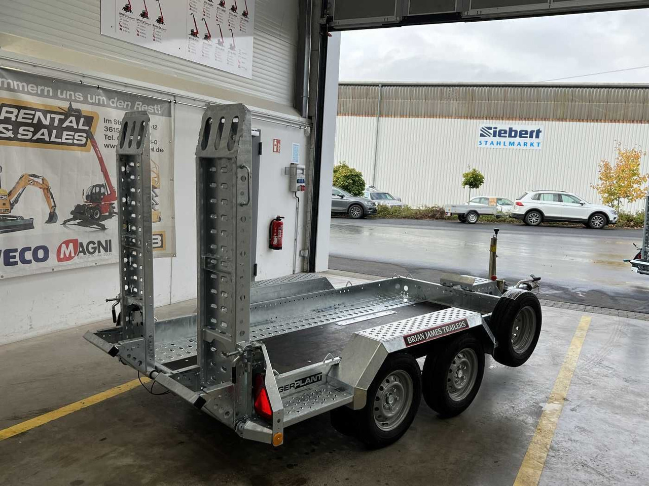Brian James Cargo Digger Plant 2 / Länge: 2.800mm / 2.700kg - Žemo profilio platforma priekaba: foto 4 Brian James Cargo Digger Plant 2 / Länge: 2.800mm / 2.700kg - Žemo profilio platforma priekaba: foto 4