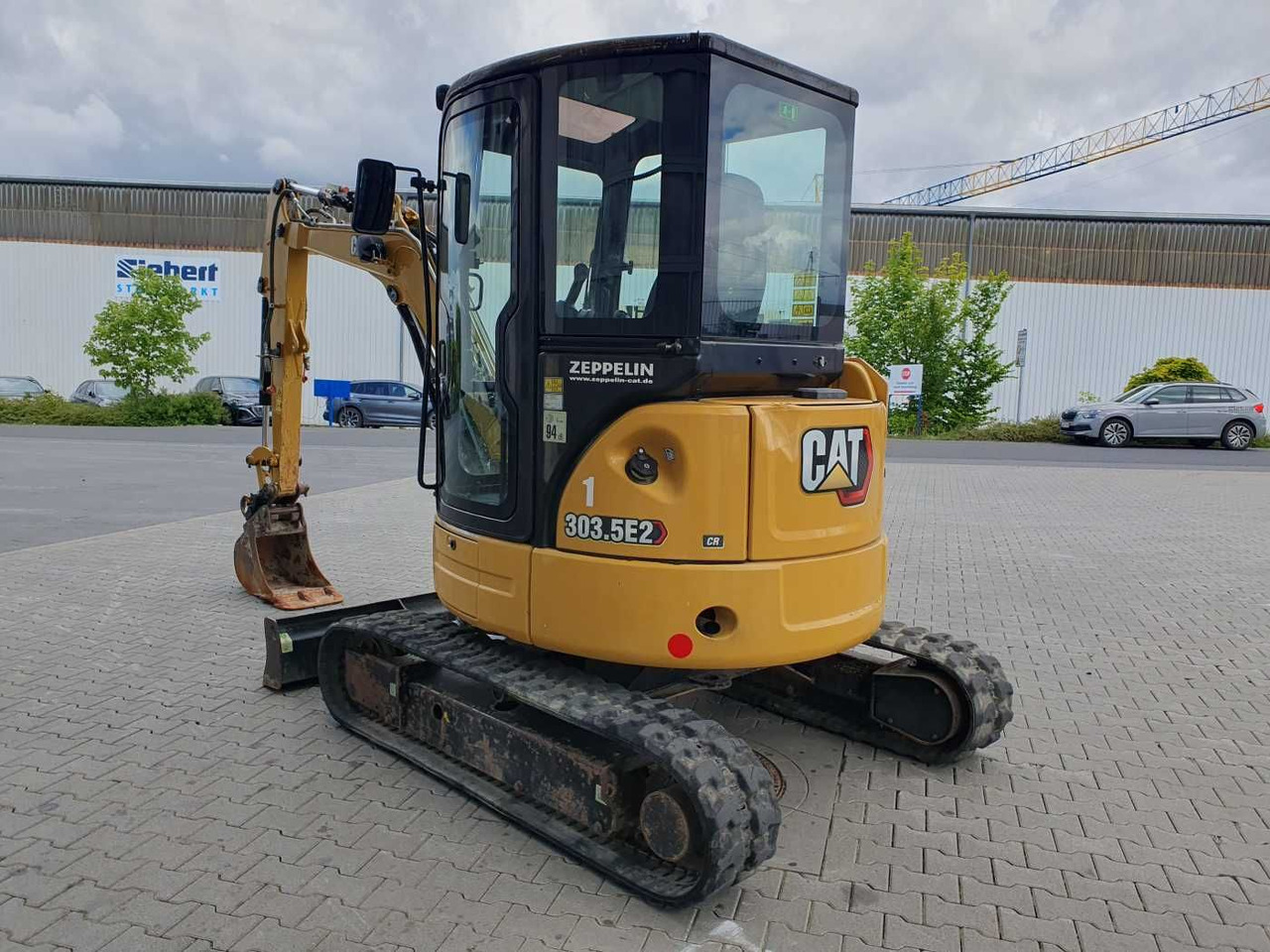 CAT 303.5E2CR / nur 2.107h! / 1x Tieflöffel / 2021 - Mini ekskavatorius: foto 5 CAT 303.5E2CR / nur 2.107h! / 1x Tieflöffel / 2021 - Mini ekskavatorius: foto 5
