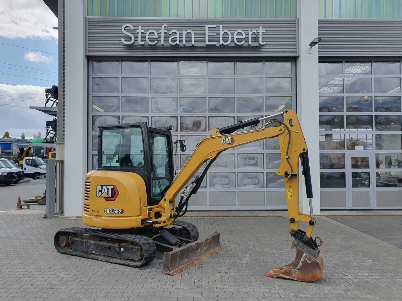 CAT 303.5E2CR / nur 2.107h! / 1x Tieflöffel / 2021 - Mini ekskavatorius: foto 1 CAT 303.5E2CR / nur 2.107h! / 1x Tieflöffel / 2021 - Mini ekskavatorius: foto 1