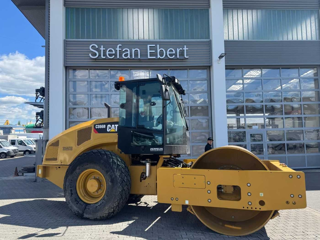 CAT CS66B / 2017 / nur 83h! / Klima / neuwertig! - Kompaktorius: foto 1 CAT CS66B / 2017 / nur 83h! / Klima / neuwertig! - Kompaktorius: foto 1
