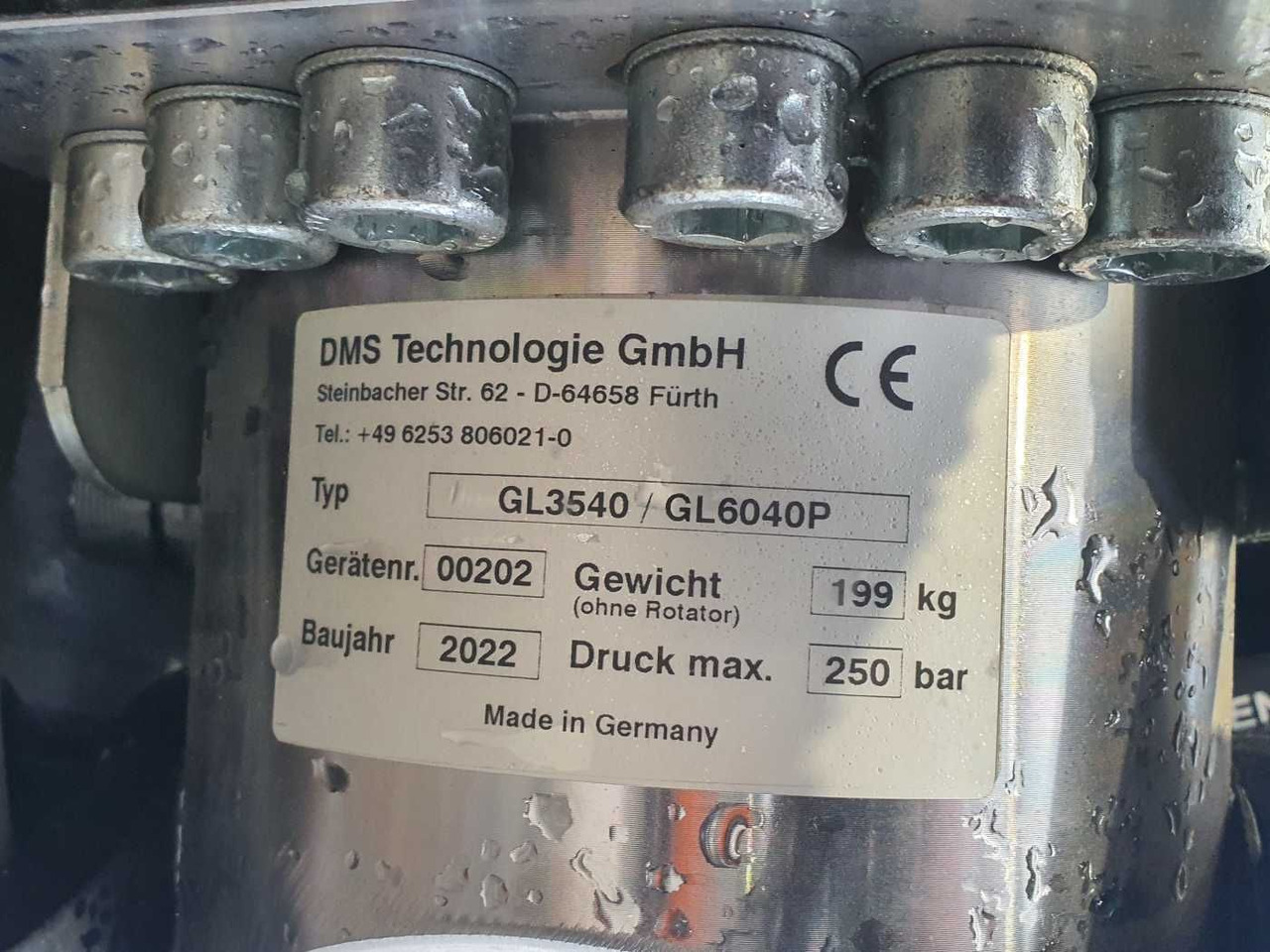 Greiferini kausa DMS GL6040P Pendelgreifer / MS03 / DEMO / 2022: foto 10