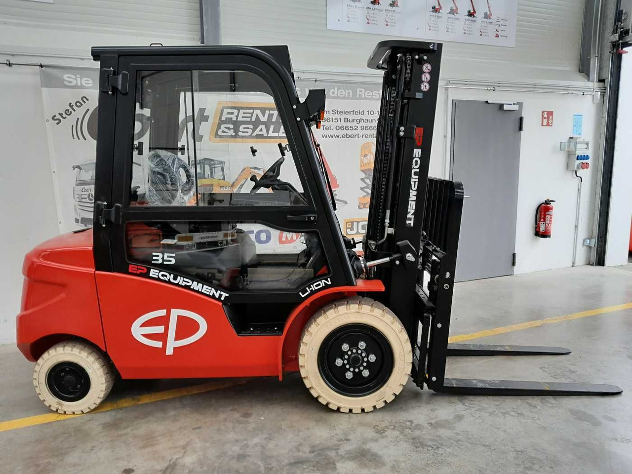 EP Equipment EFL353 / 3,5T / Triplex: 4,80m /ZVG - Elektrinis krautuvas: foto 5 EP Equipment EFL353 / 3,5T / Triplex: 4,80m /ZVG - Elektrinis krautuvas: foto 5