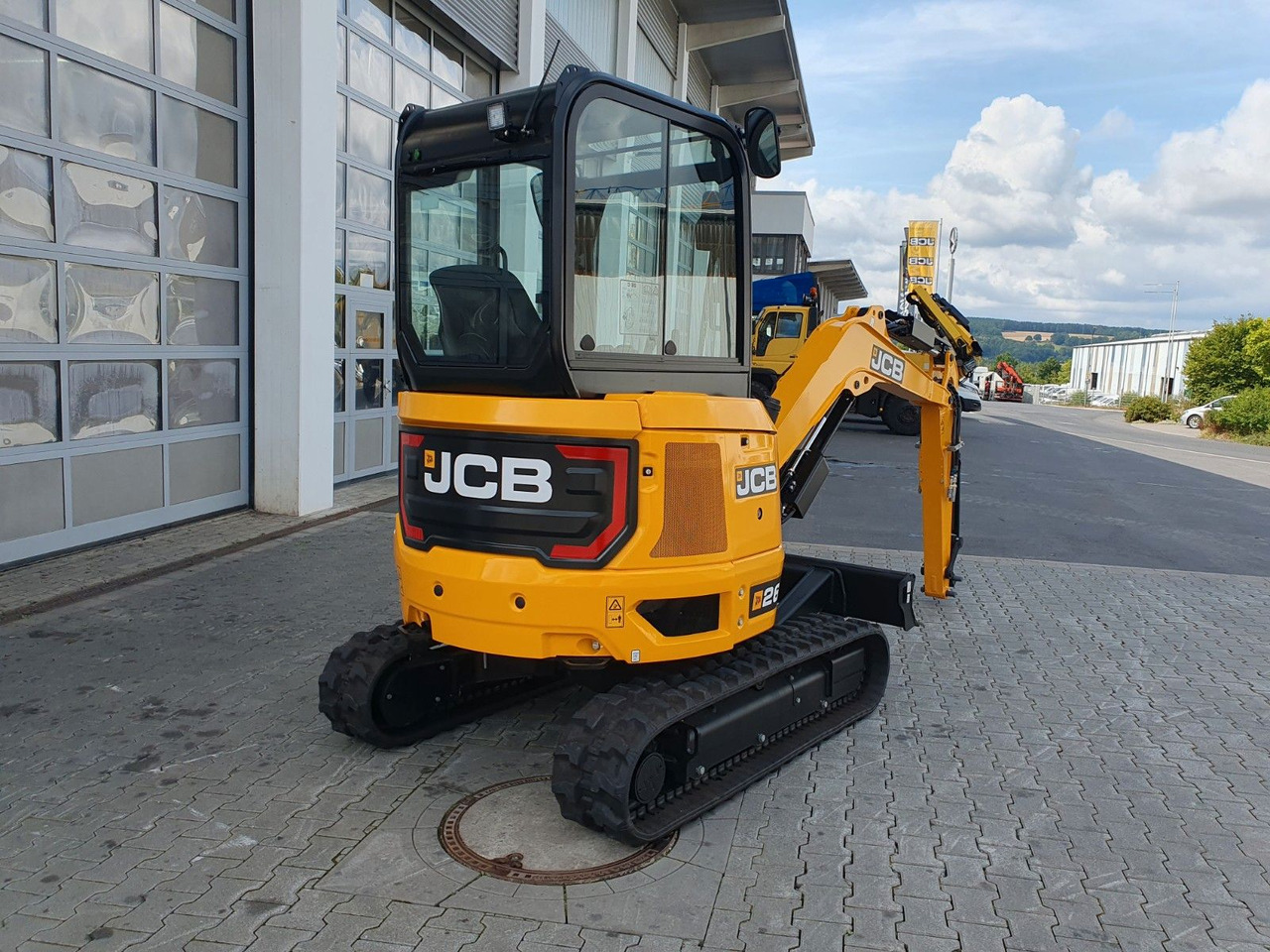 JCB 26C-1 Pro Cab / Neufahrzeug / Planierschild - Mini ekskavatorius: foto 4 JCB 26C-1 Pro Cab / Neufahrzeug / Planierschild - Mini ekskavatorius: foto 4