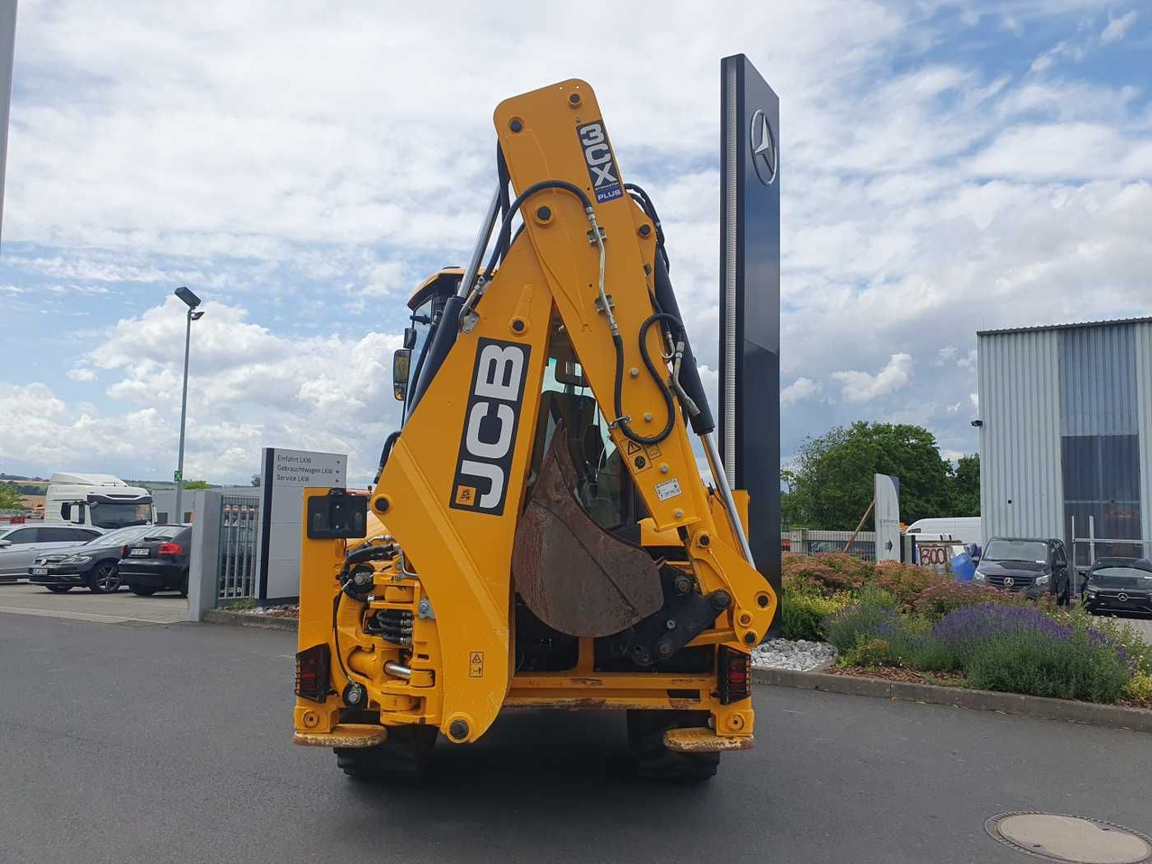 JCB 3CX / Gabel & 4in1 Schaufel / nur 1.561h / 2022 - Ekskavatorius-krautuvas: foto 4 JCB 3CX / Gabel & 4in1 Schaufel / nur 1.561h / 2022 - Ekskavatorius-krautuvas: foto 4