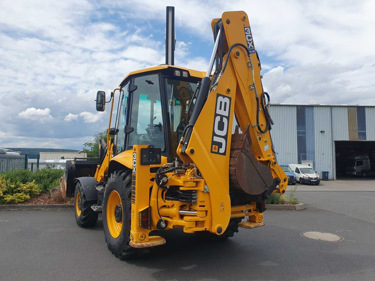 JCB 3CX / Gabel & 4in1 Schaufel / nur 1.561h / 2022 - Ekskavatorius-krautuvas: foto 3 JCB 3CX / Gabel & 4in1 Schaufel / nur 1.561h / 2022 - Ekskavatorius-krautuvas: foto 3