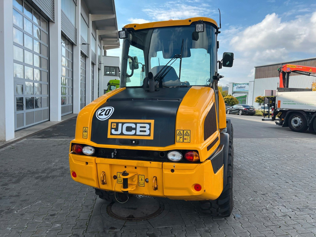 JCB 407 SV / nur 268h! / Klappschaufel & Gabel - Ratinis krautuvas: foto 4 JCB 407 SV / nur 268h! / Klappschaufel & Gabel - Ratinis krautuvas: foto 4