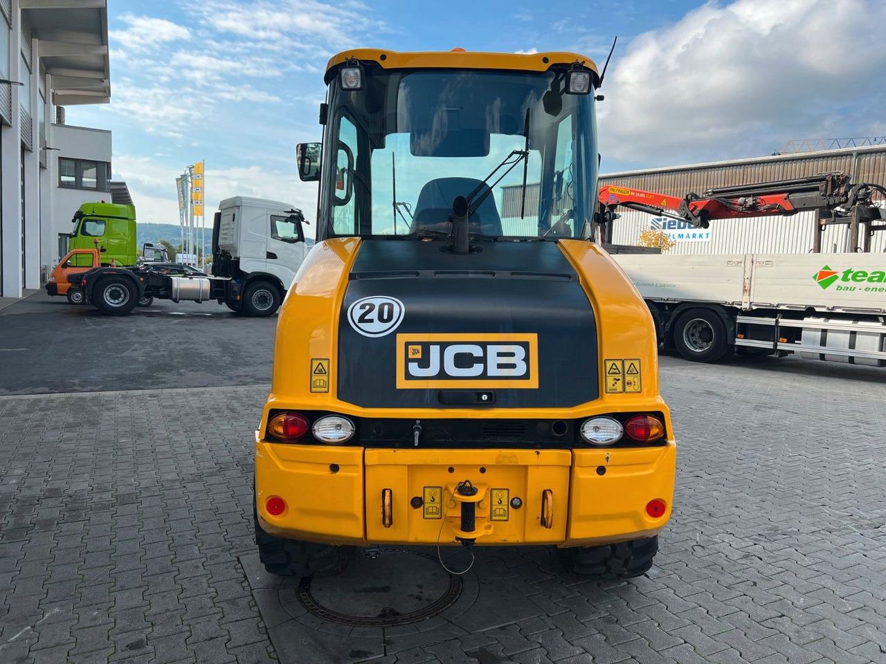 JCB 407 SV / nur 268h! / Klappschaufel & Gabel - Ratinis krautuvas: foto 5 JCB 407 SV / nur 268h! / Klappschaufel & Gabel - Ratinis krautuvas: foto 5