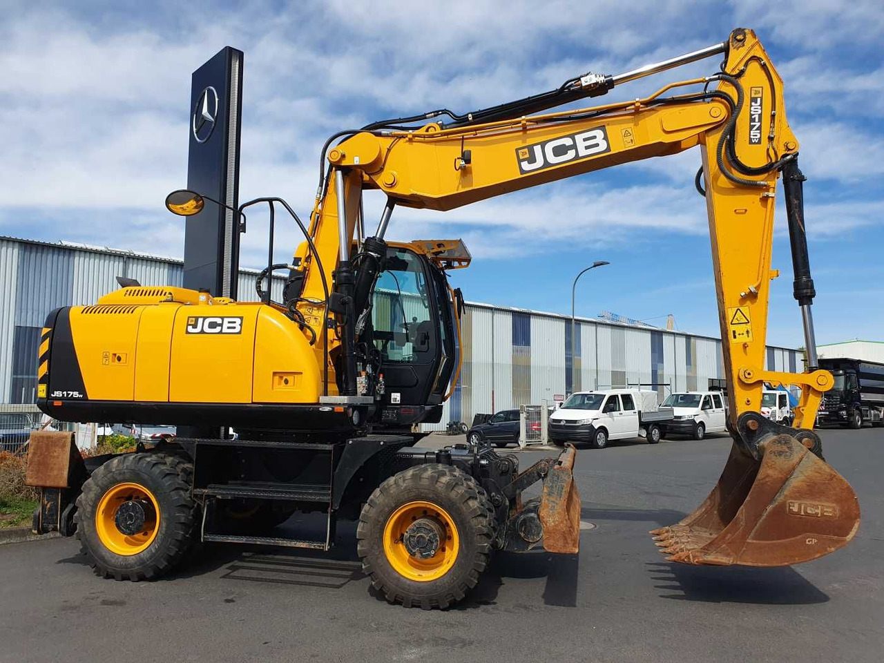 JCB JS 175 W / 2024 / nur 622h! / 1x Tieflöffel lizingą JCB JS 175 W / 2024 / nur 622h! / 1x Tieflöffel: foto 6